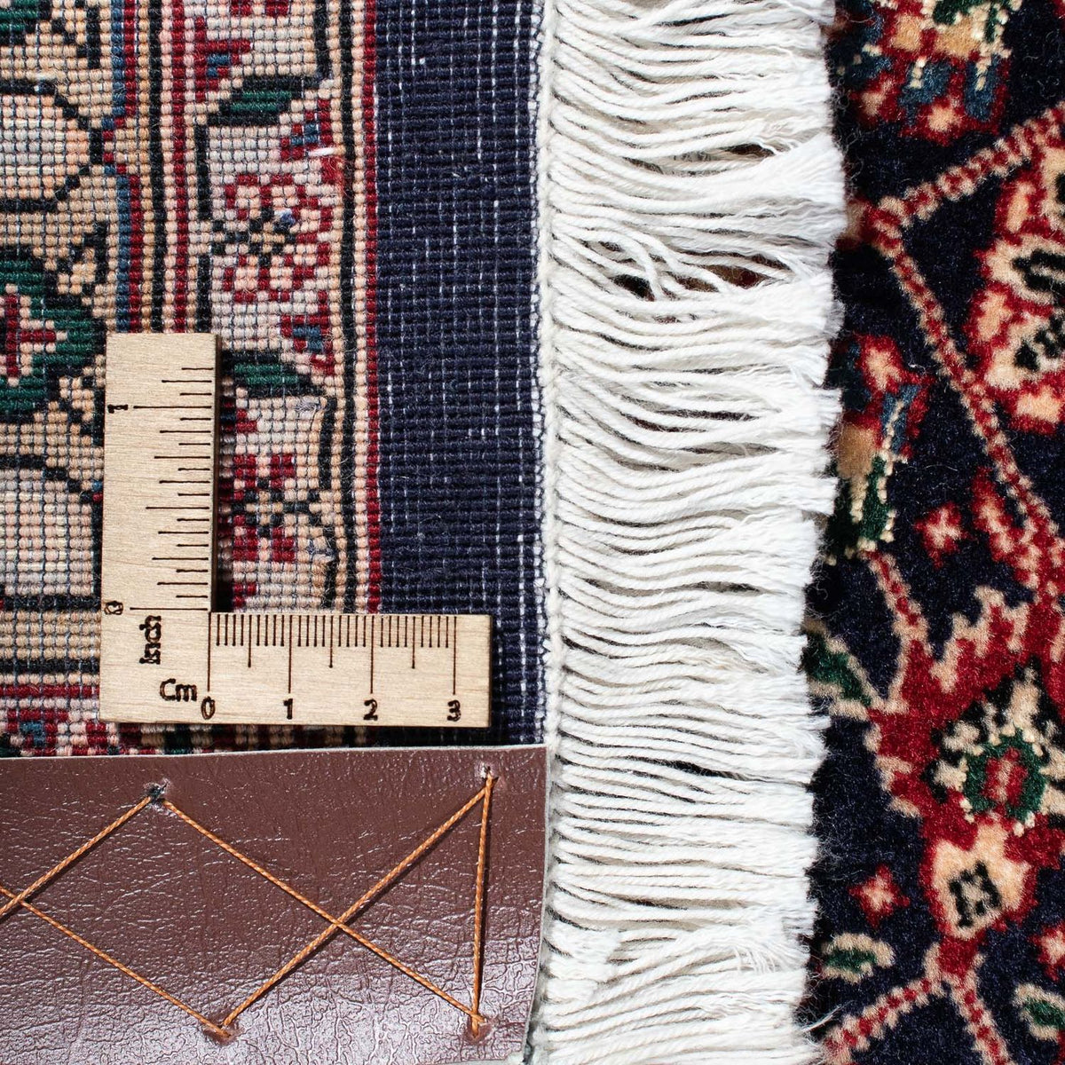 Dywan perski - Tabriz - 298 x 200 cm - ciemnoniebieski