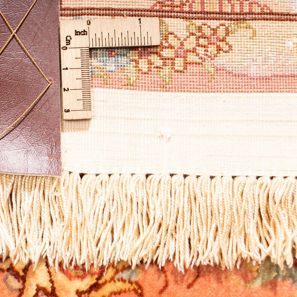 Dywan perski - Tabriz - Królewski - 310 x 202 cm - beżowy