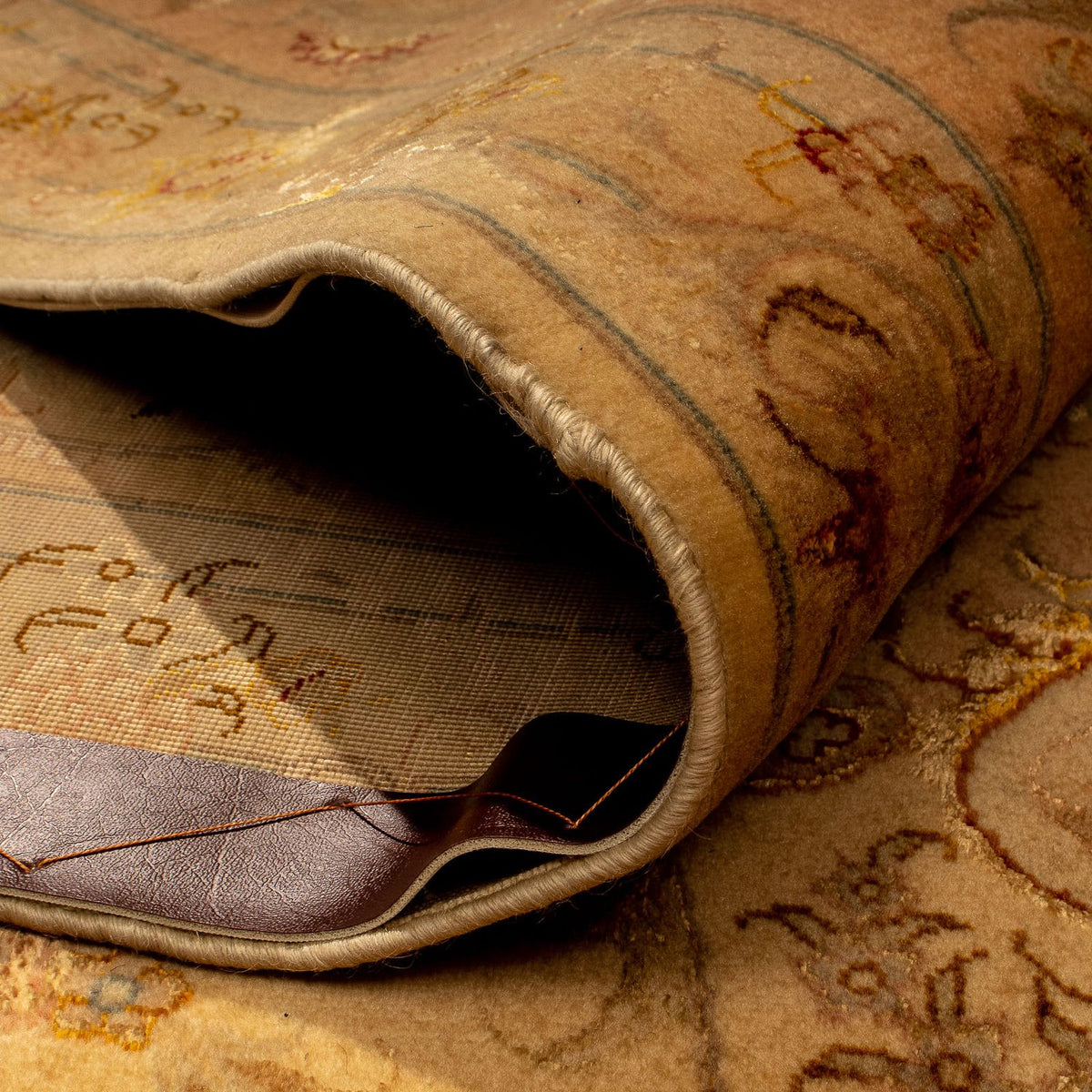 Dywan perski - Tabriz - Królewski - 346 x 258 cm - złoto