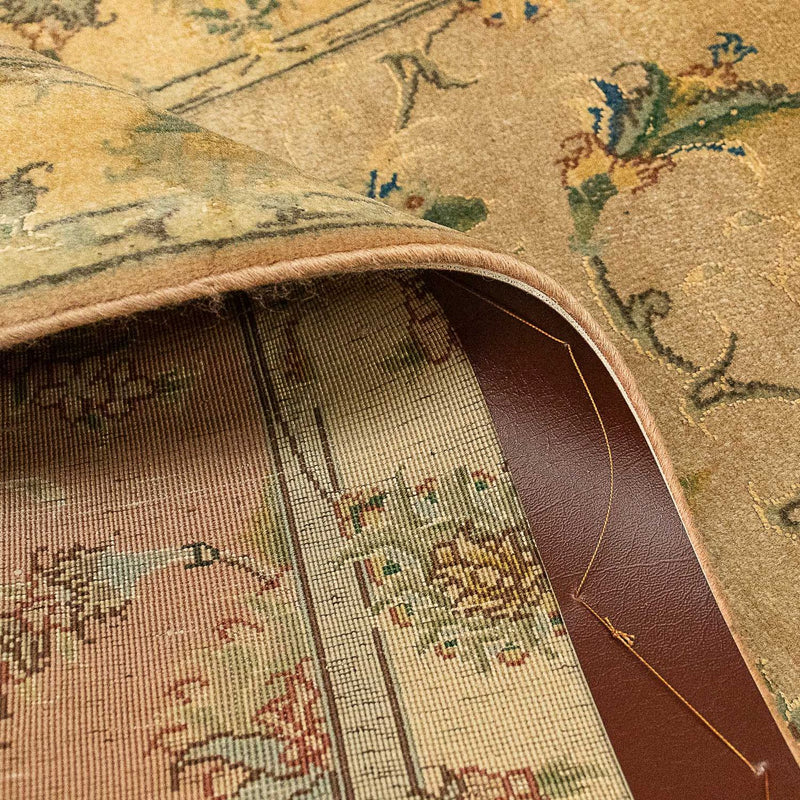 Dywan perski - Tabriz - Królewski - 122 x 66 cm - jasnobrązowy