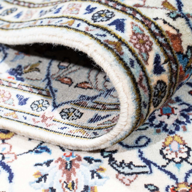 Dywan perski - Keshan - 216 x 136 cm - beżowy