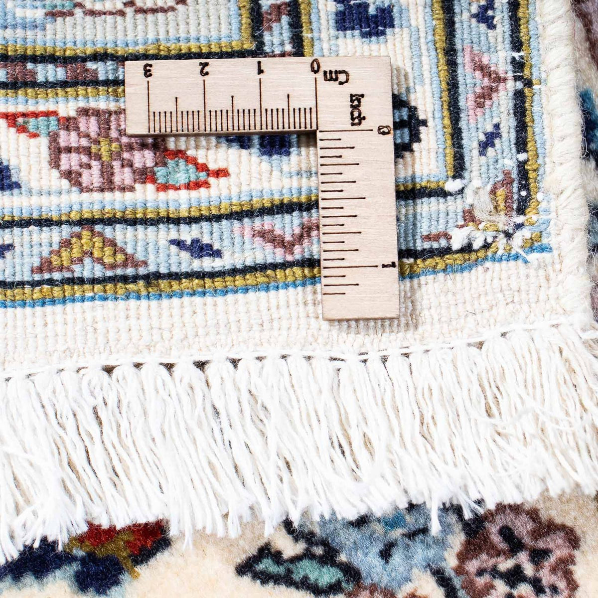 Dywan perski - Keshan - 216 x 136 cm - beżowy