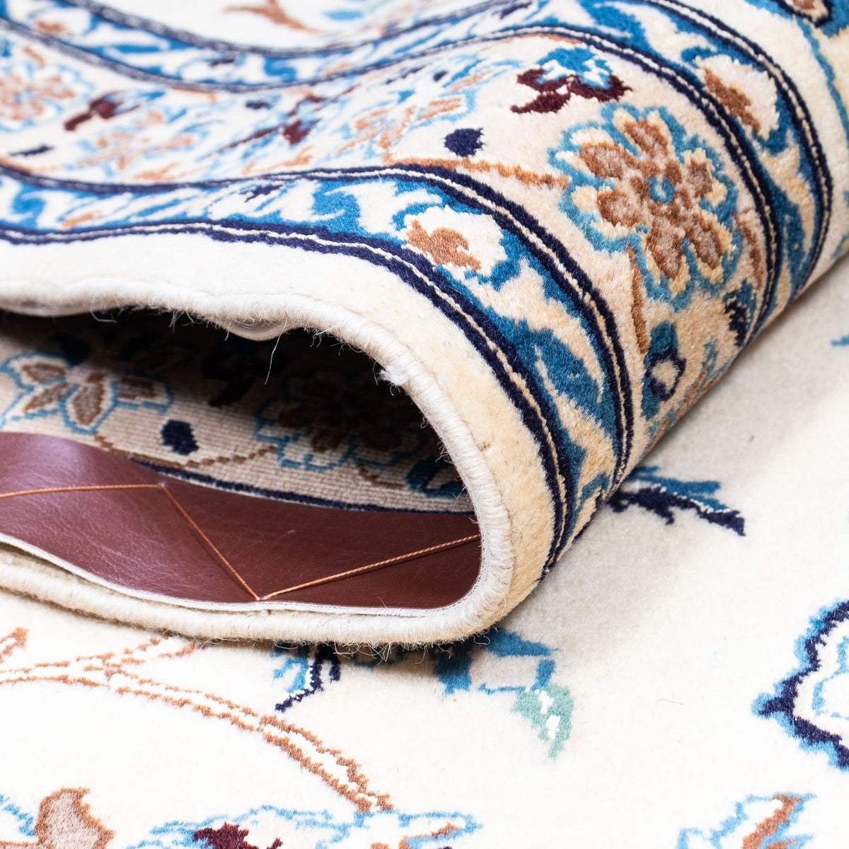 Dywan perski - Nain - Królewski - 335 x 245 cm - beżowy