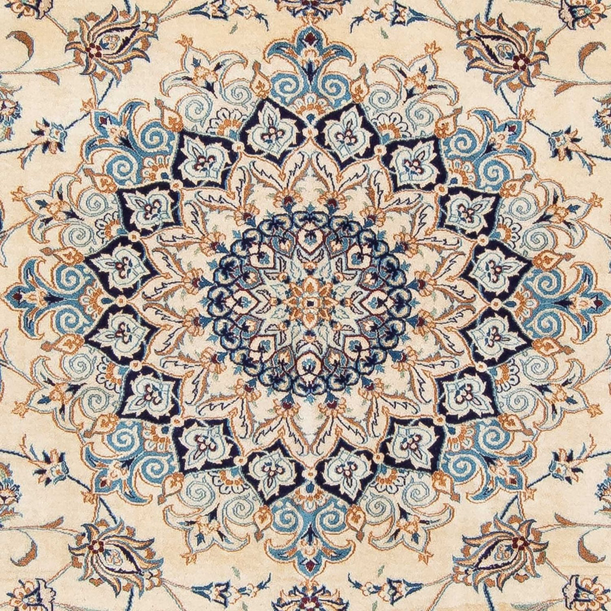 Dywan perski - Nain - Premium - 335 x 241 cm - beżowy