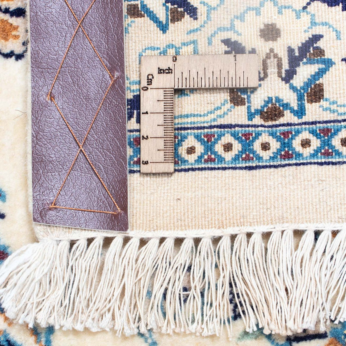 Dywan perski - Nain - Premium - 335 x 241 cm - beżowy