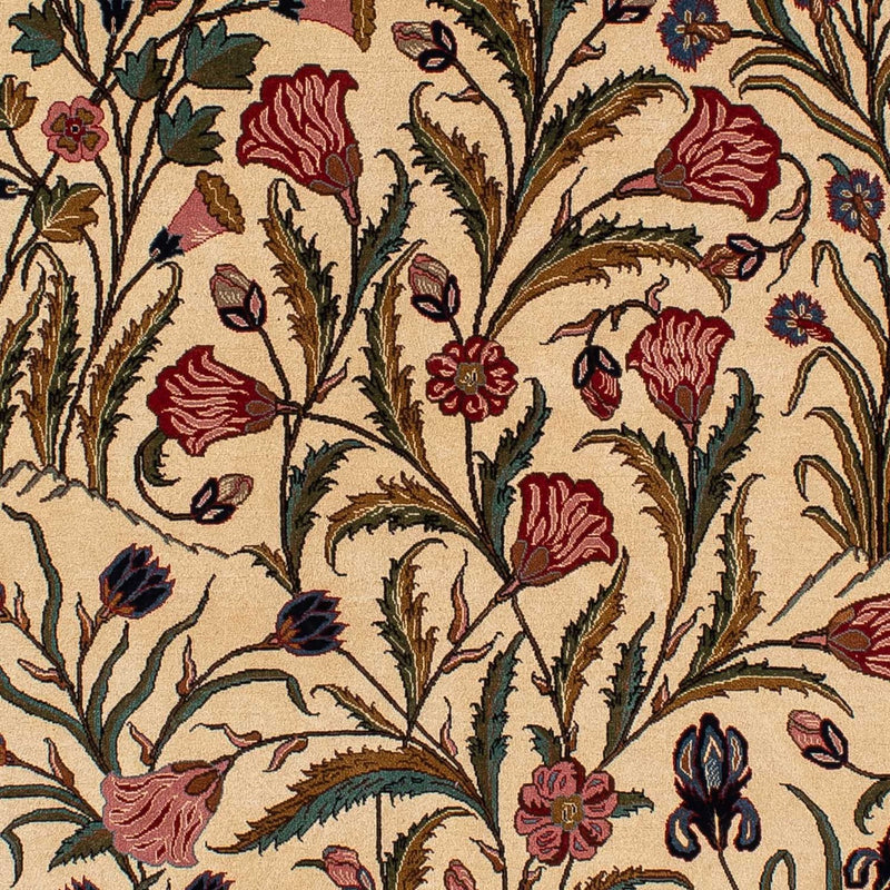 Dywan perski - Ghom - 195 x 122 cm - jasnobrązowy