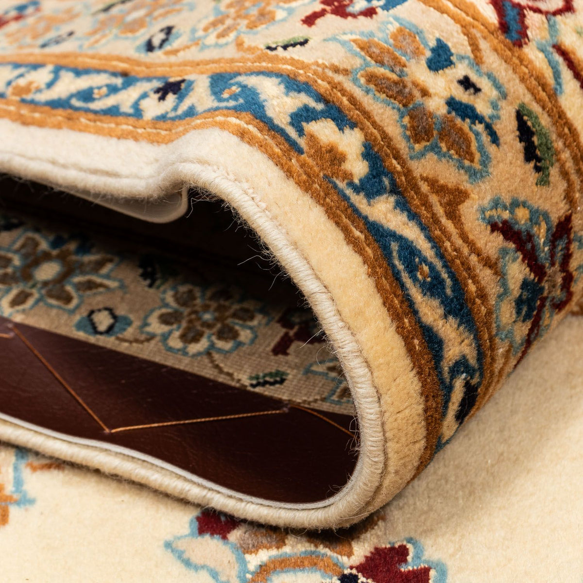 Dywan perski - Nain - 359 x 241 cm - beżowy