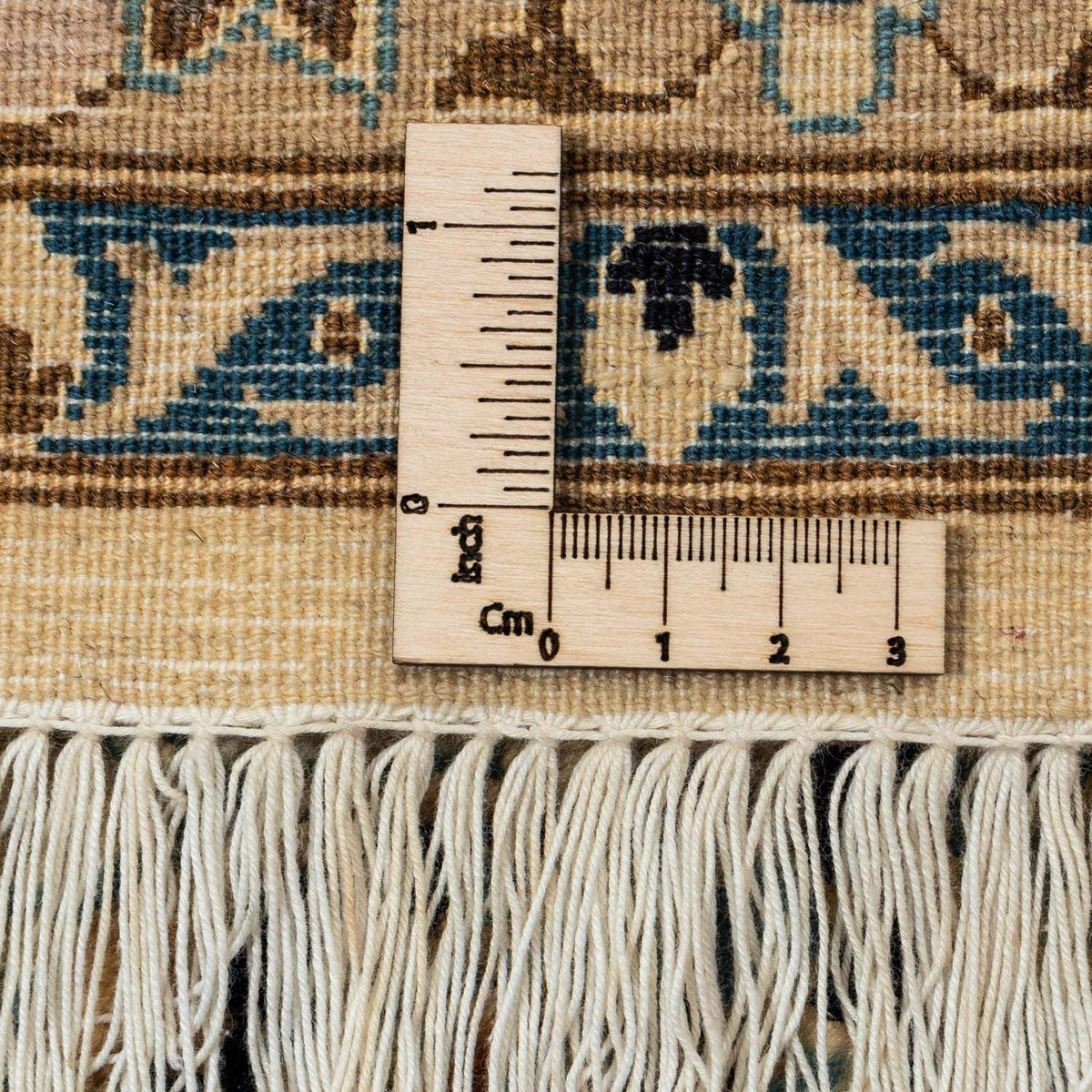 Dywan perski - Nain - 359 x 241 cm - beżowy