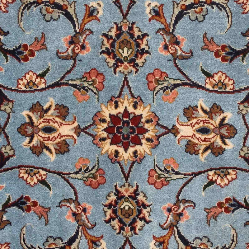 Dywan perski - Klasyczny kwadratowy  - 100 x 98 cm - niebieski