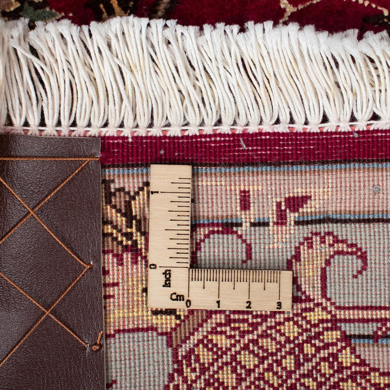 Dywan perski - Tabriz - Królewski - 87 x 60 cm - ciemna czerwień