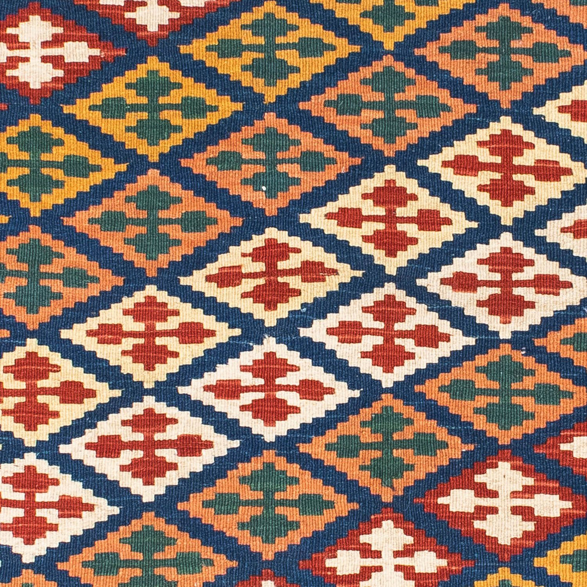 Dywan Kelim - Orientalny - 156 x 110 cm - niebieski