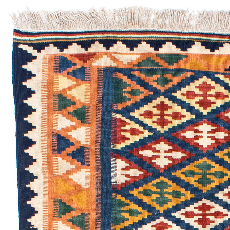 Dywan Kelim - Orientalny - 156 x 110 cm - niebieski