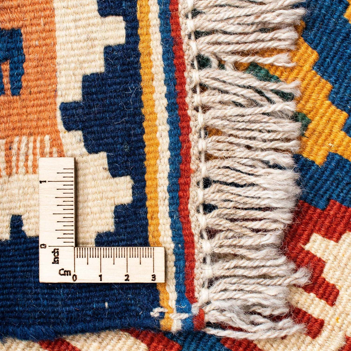 Dywan Kelim - Orientalny - 156 x 110 cm - niebieski