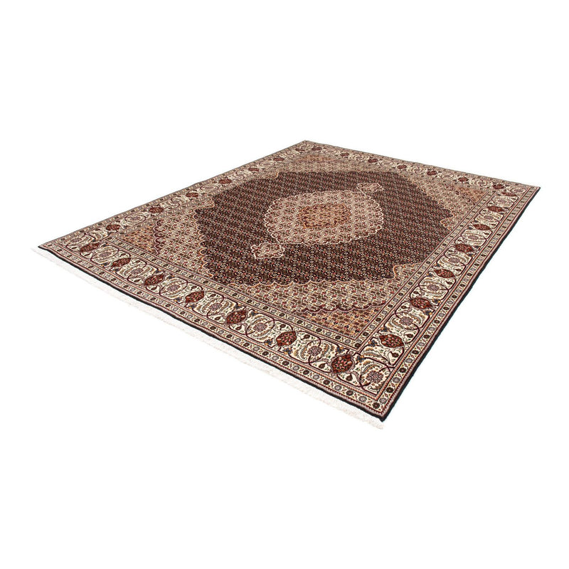 Dywan perski - Tabriz - 254 x 200 cm - ciemnoniebieski