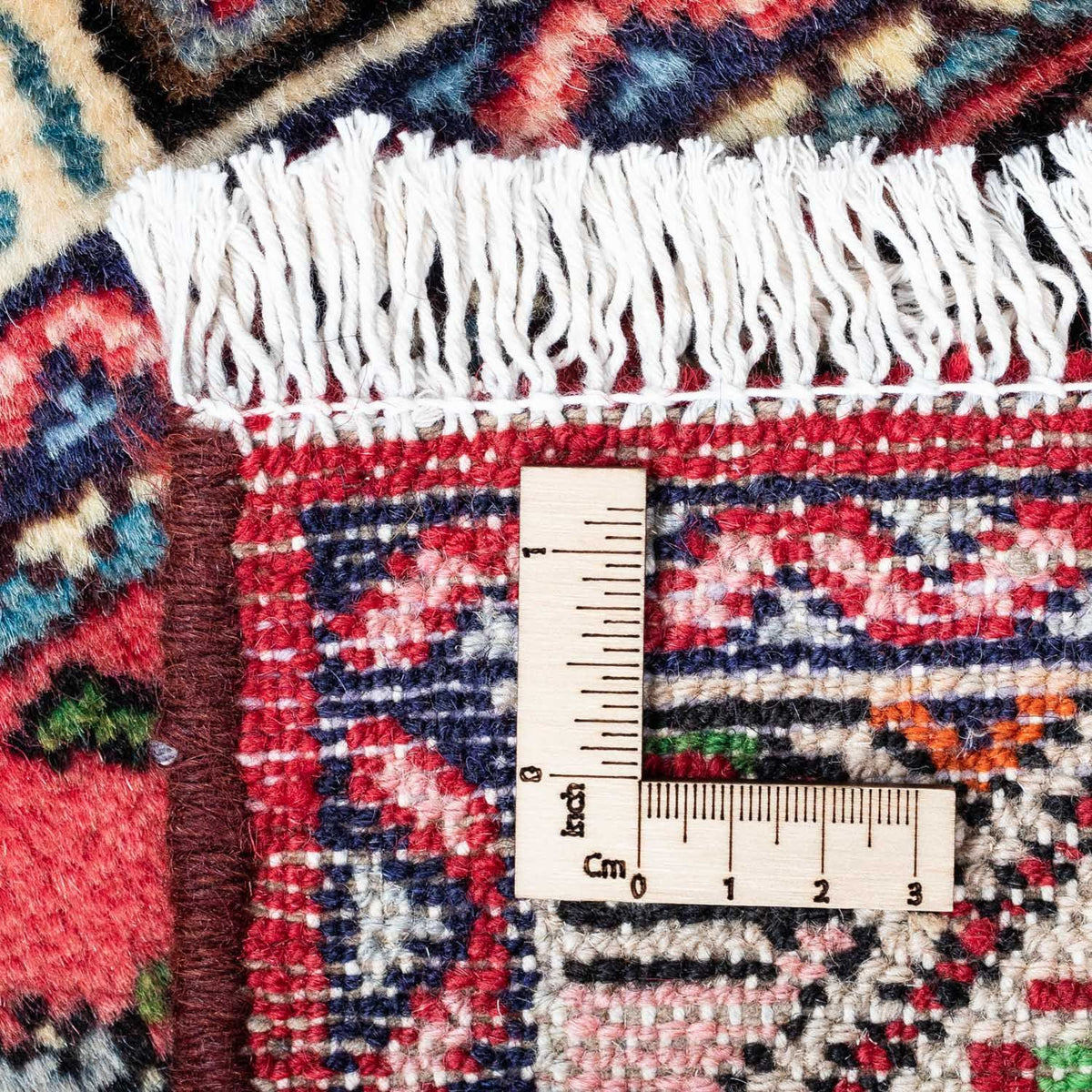 Perski dywan - Nomadyczny - 118 x 79 cm - czerwony