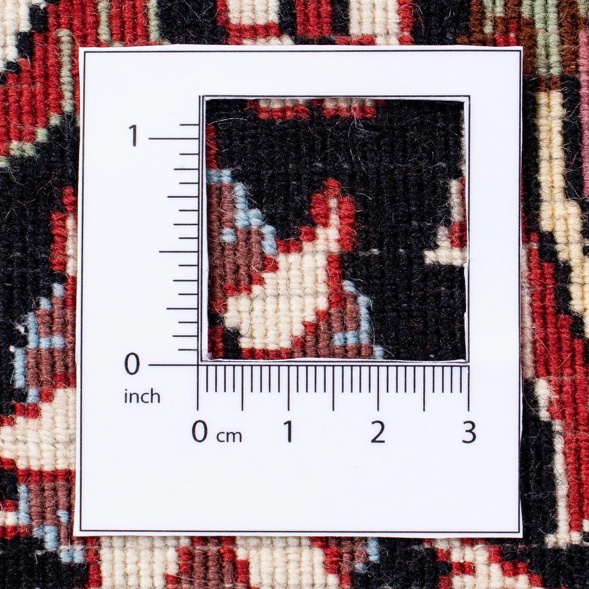 Dywan perski - Bijar - 297 x 250 cm - ciemna czerwień