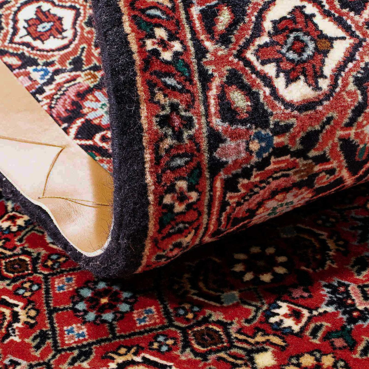 Dywan perski - Bijar - 170 x 110 cm - jasna czerwień