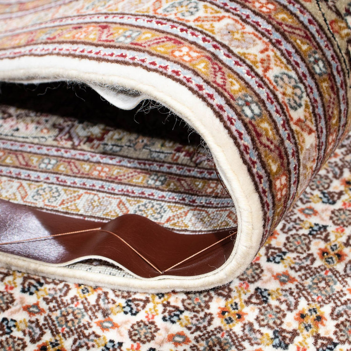 Dywan perski - Tabriz - 312 x 196 cm - jasnobrązowy