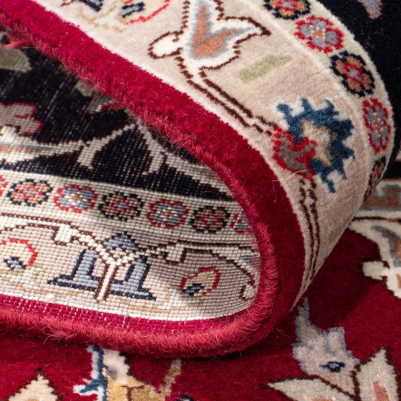 Dywan perski - Tabriz - Królewski - 198 x 154 cm - ciemna czerwień