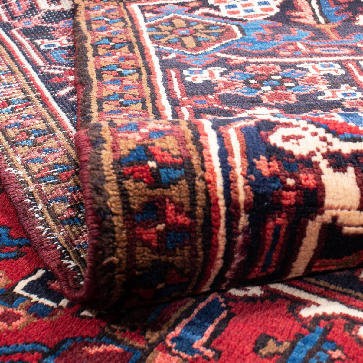 Perski dywan - Nomadyczny - 290 x 200 cm - czerwony