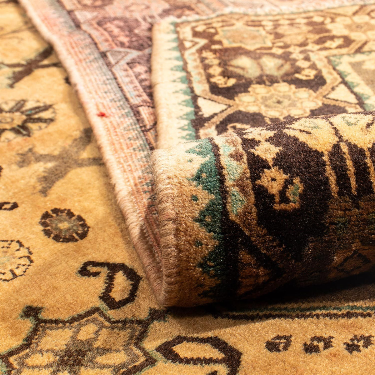 Perski dywan - Nomadyczny - 300 x 207 cm - brązowy