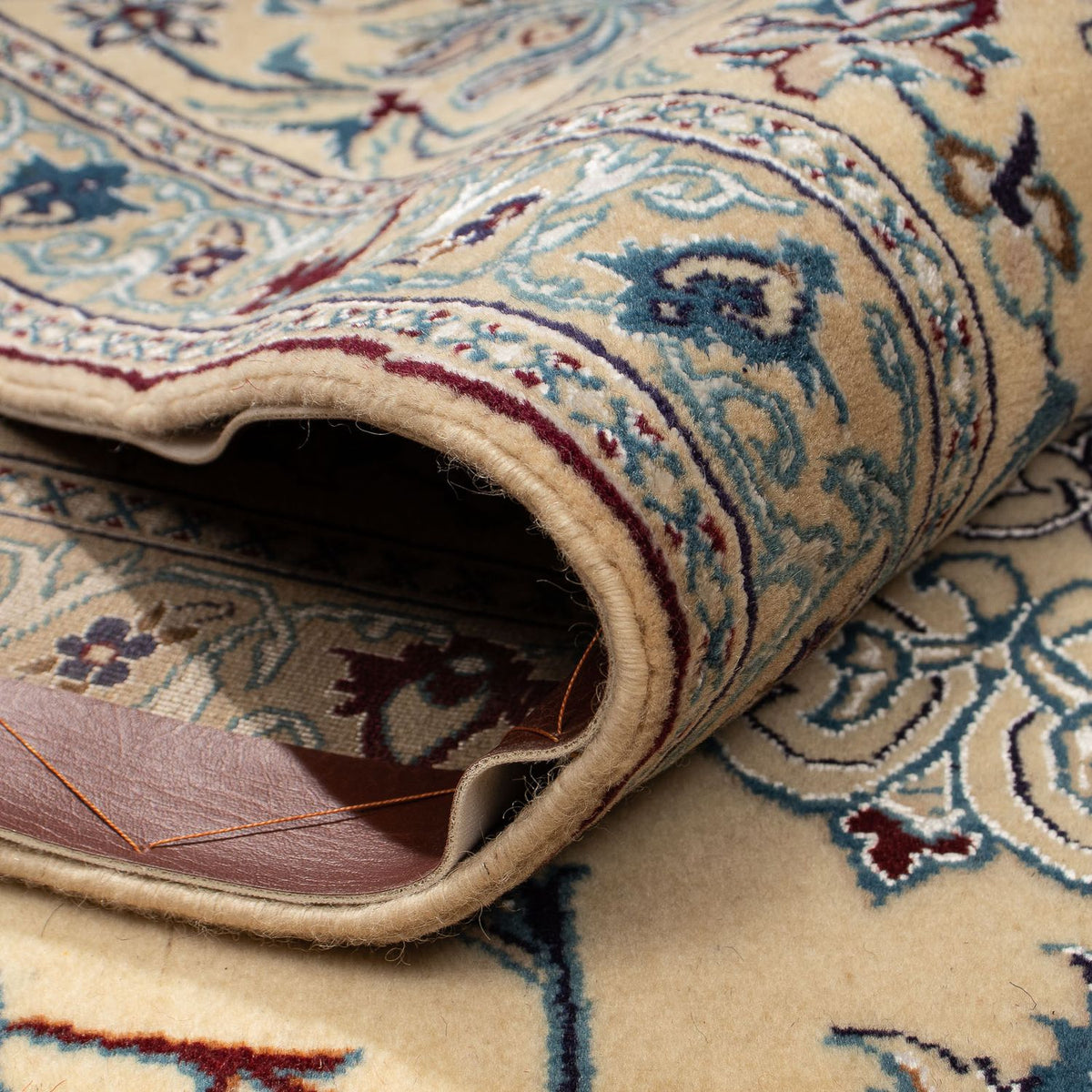 Dywan perski - Nain - Premium - 303 x 199 cm - beżowy