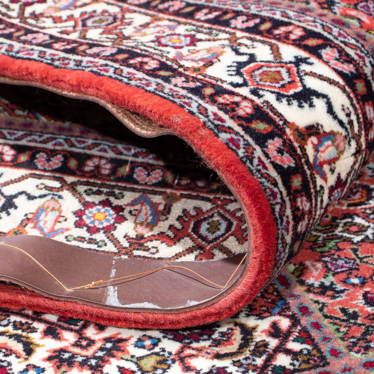 Biegacz Dywan perski - Bijar - 293 x 100 cm - wielokolorowy