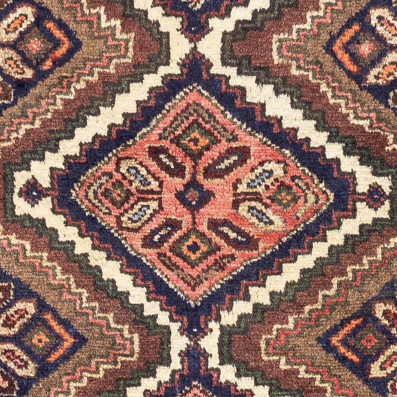 Perski dywan - Nomadyczny - 120 x 73 cm - jasna czerwień