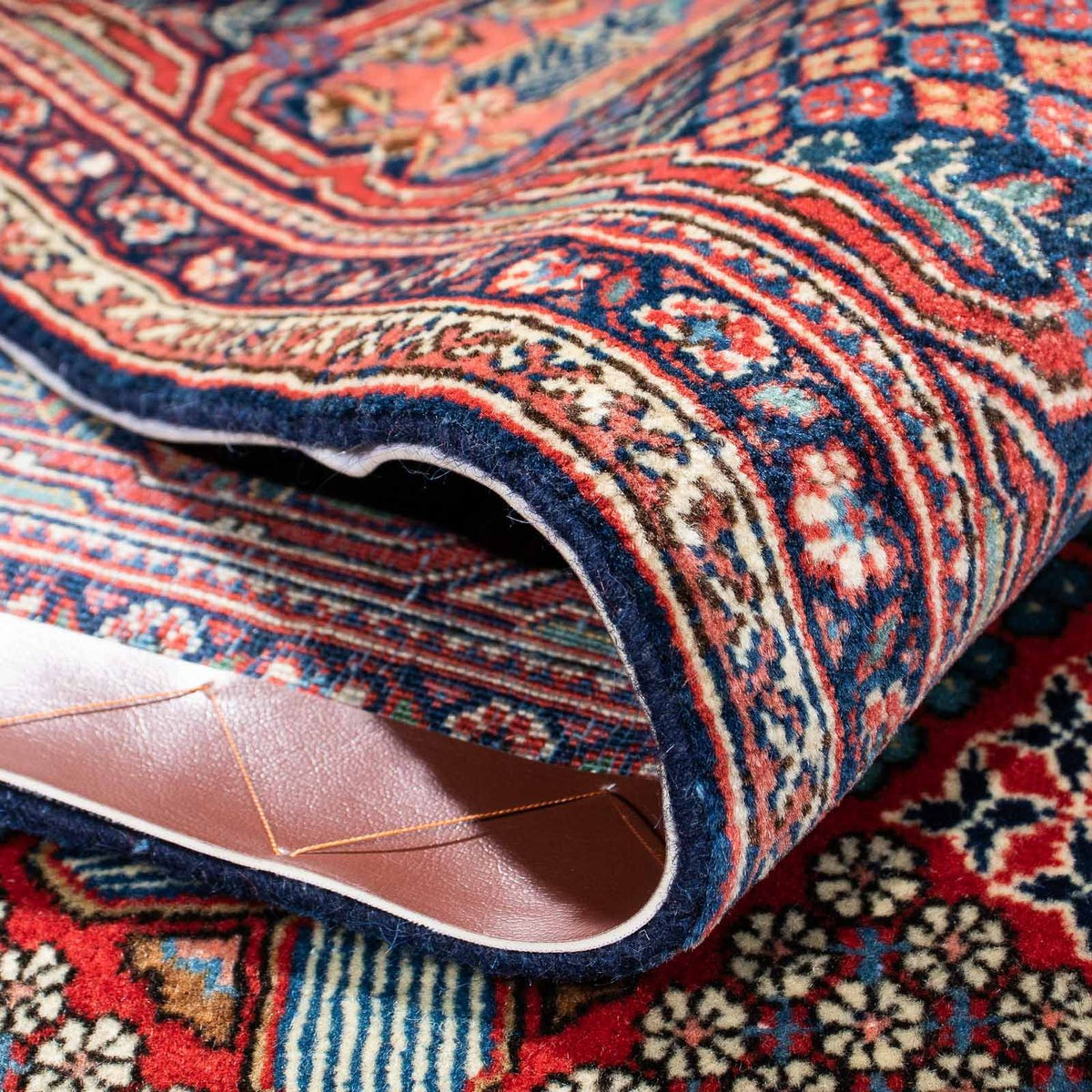 Dywan perski - Keshan - 207 x 130 cm - brązowy