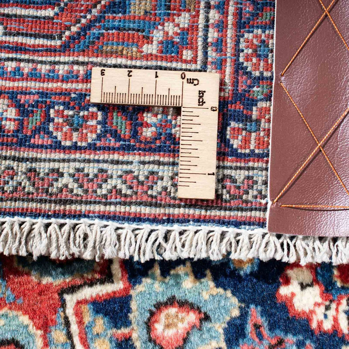 Dywan perski - Keshan - 207 x 130 cm - brązowy