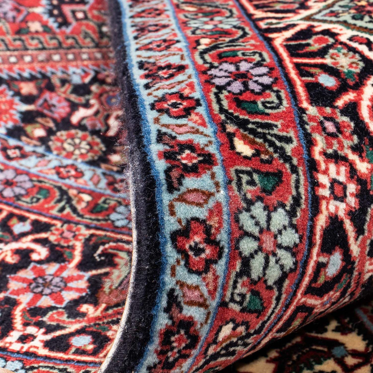 Dywan perski - Bijar - 250 x 168 cm - jasna czerwień