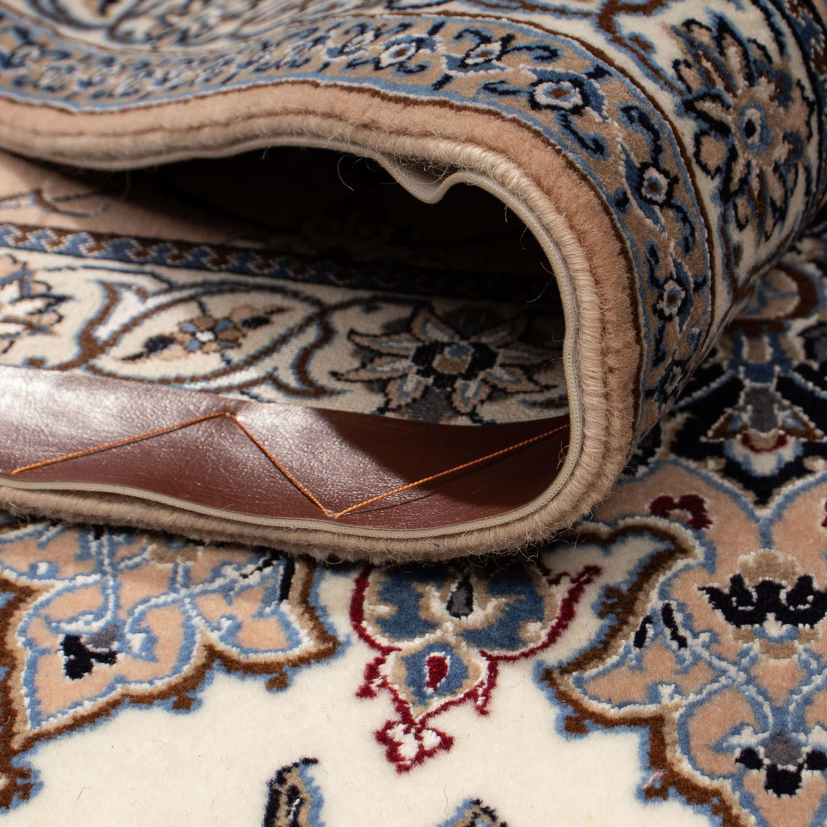 Dywan perski - Nain - Premium - 316 x 214 cm - beżowy