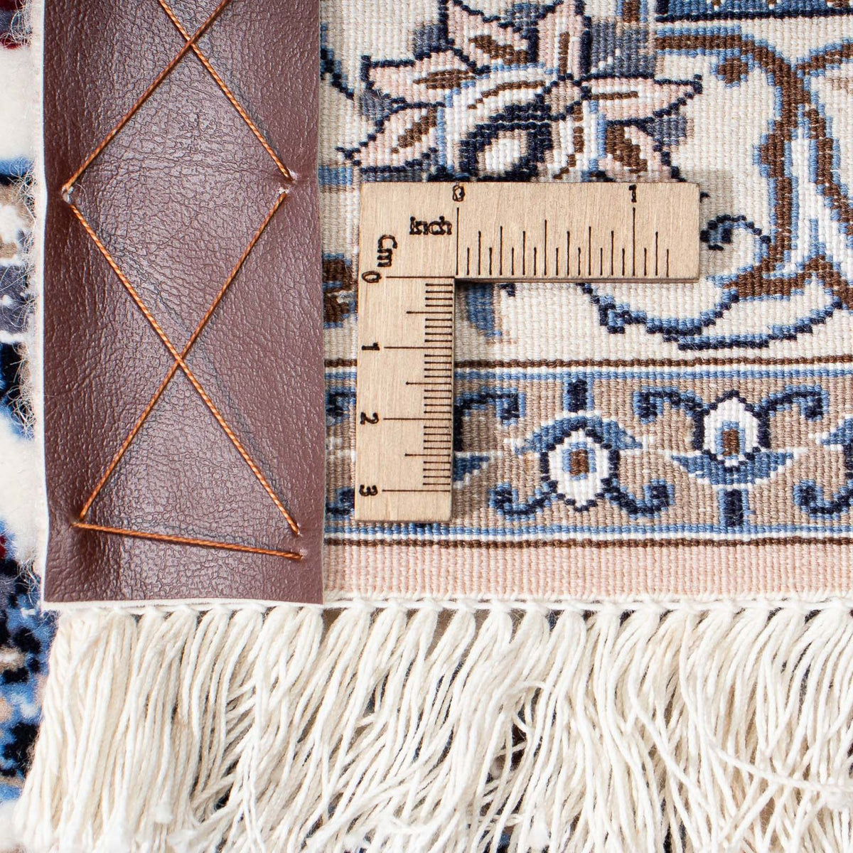 Dywan perski - Nain - Premium - 316 x 214 cm - beżowy