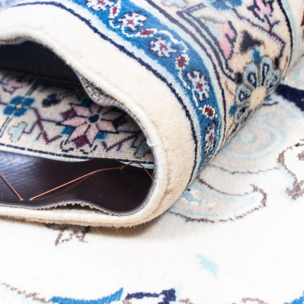 Dywan perski - Nain - Premium - 343 x 248 cm - beżowy