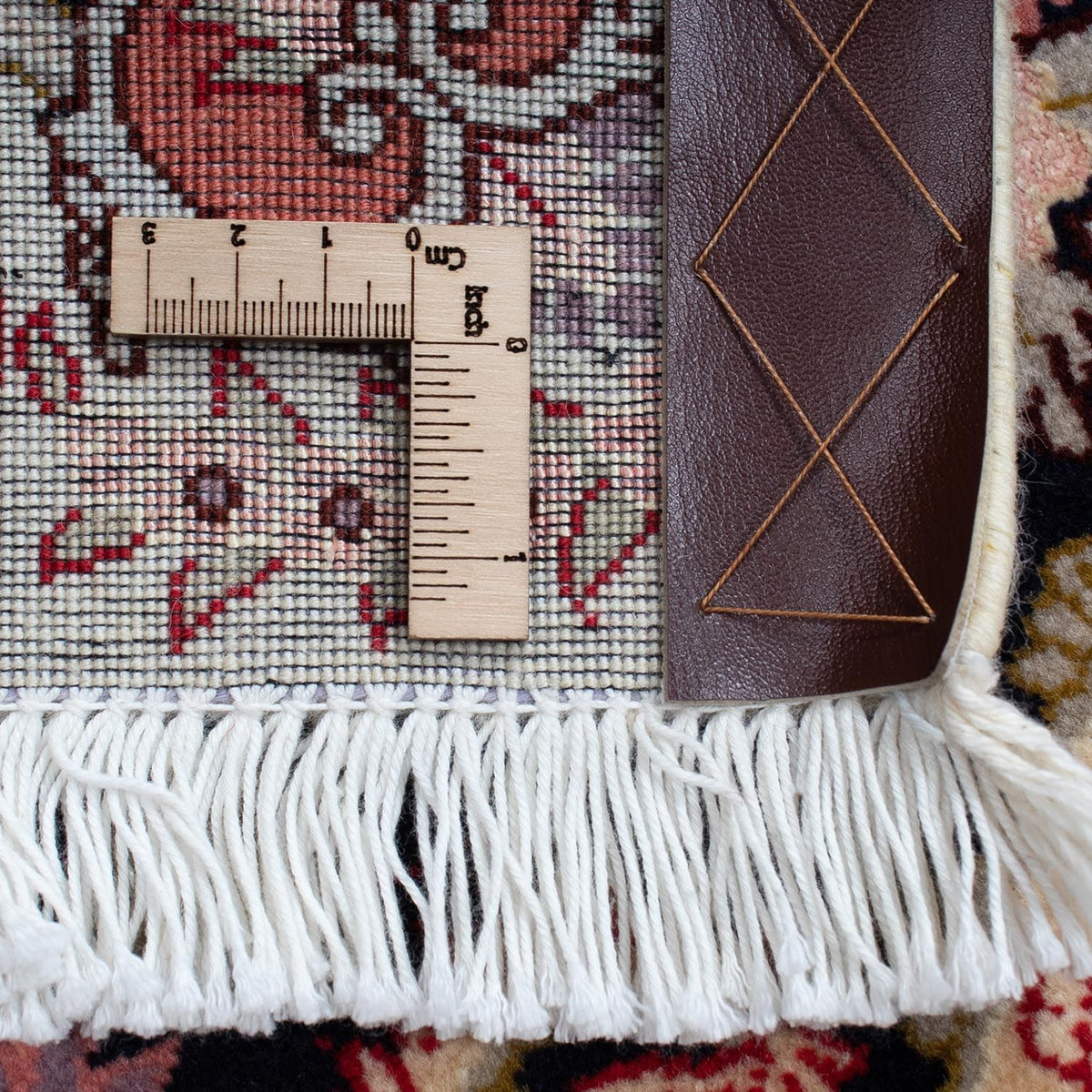 Dywan perski - Tabriz - Królewski - 90 x 61 cm - ciemnoniebieski