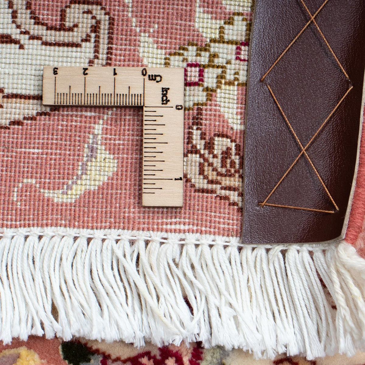 Dywan perski - Tabriz - Królewski - 94 x 61 cm - beżowy