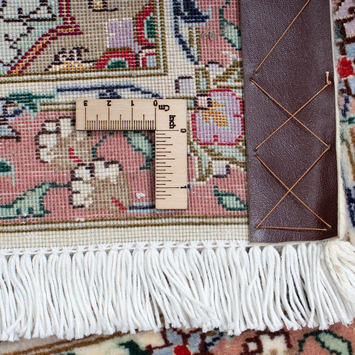 Dywan perski - Tabriz - Królewski - 94 x 61 cm - beżowy