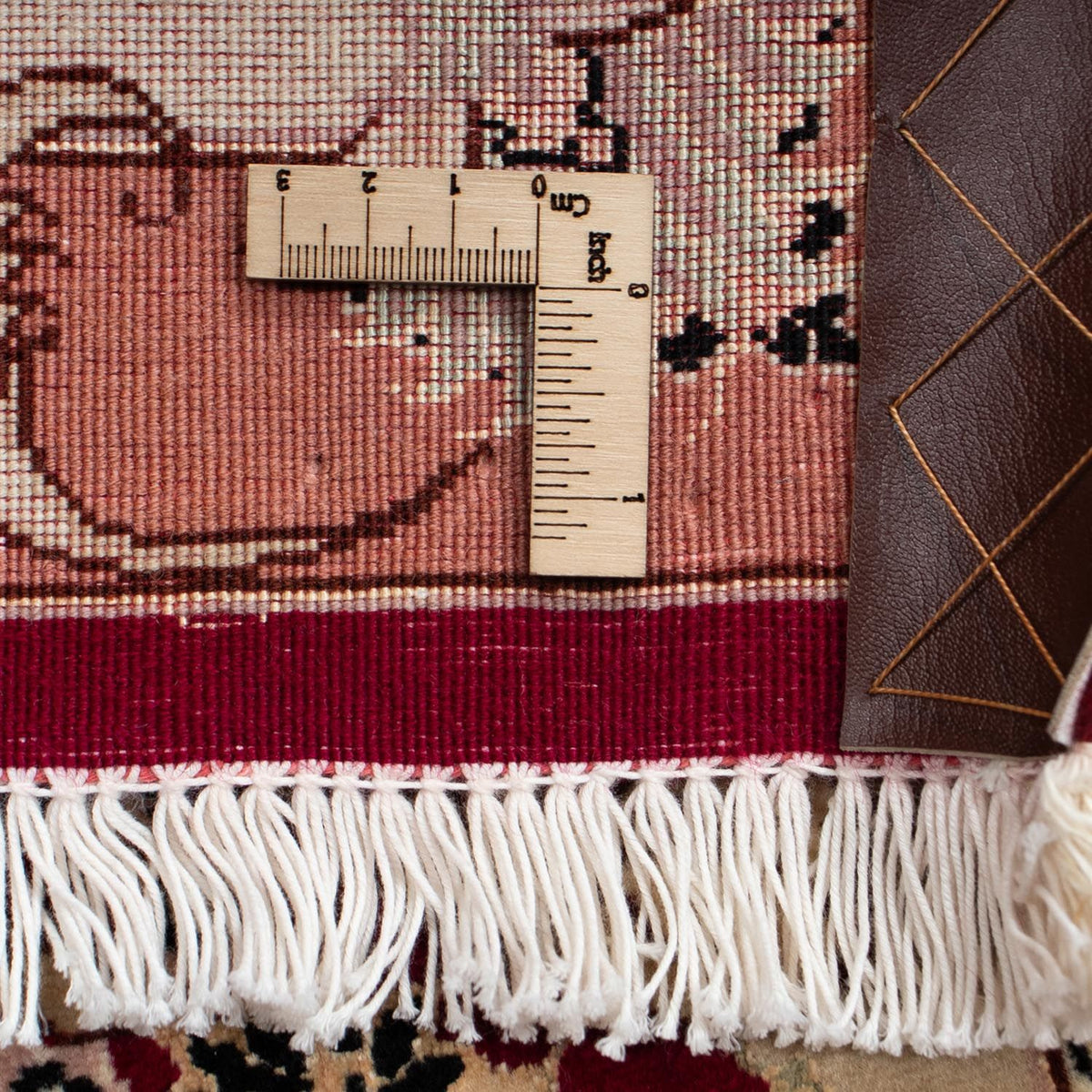 Dywan perski - Tabriz - Królewski - 85 x 61 cm - ciemna czerwień