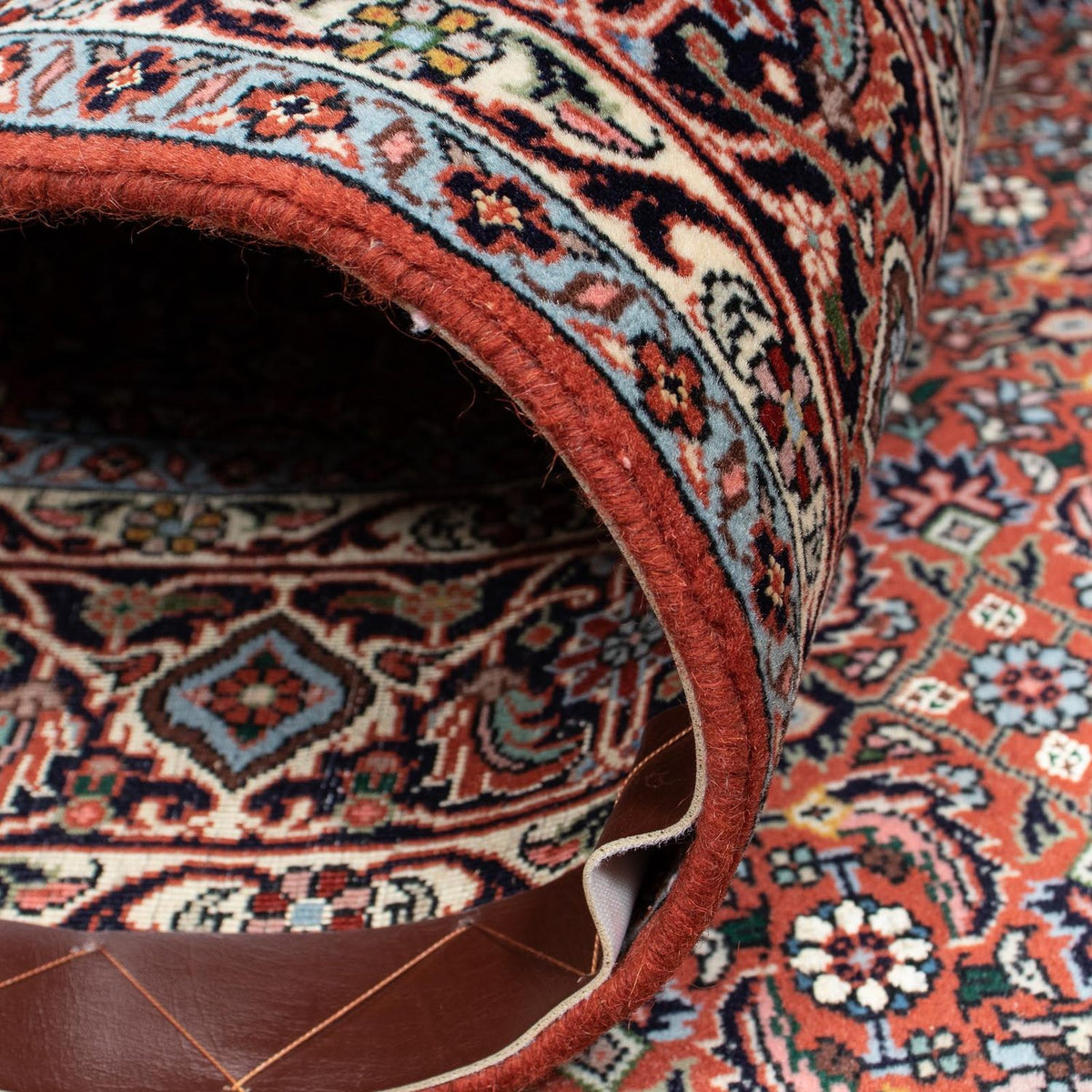 Dywan perski - Bijar - 210 x 130 cm - jasna czerwień