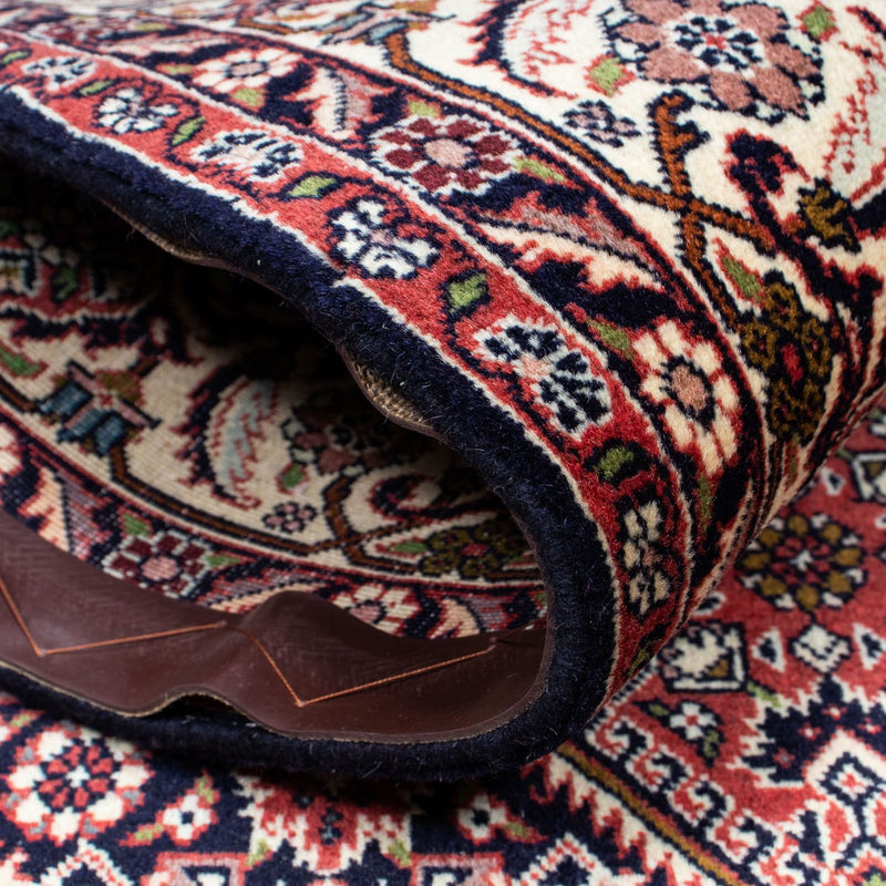 Dywan perski - Bijar - 214 x 140 cm - czerwony