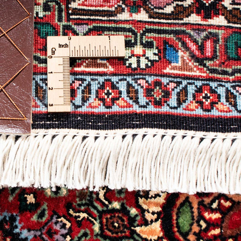 Dywan perski - Bijar - 232 x 168 cm - ciemna czerwień