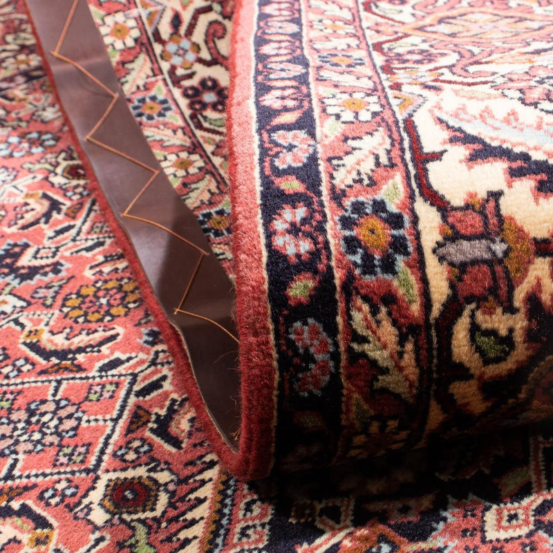 Dywan perski - Bijar - 246 x 168 cm - jasna czerwień