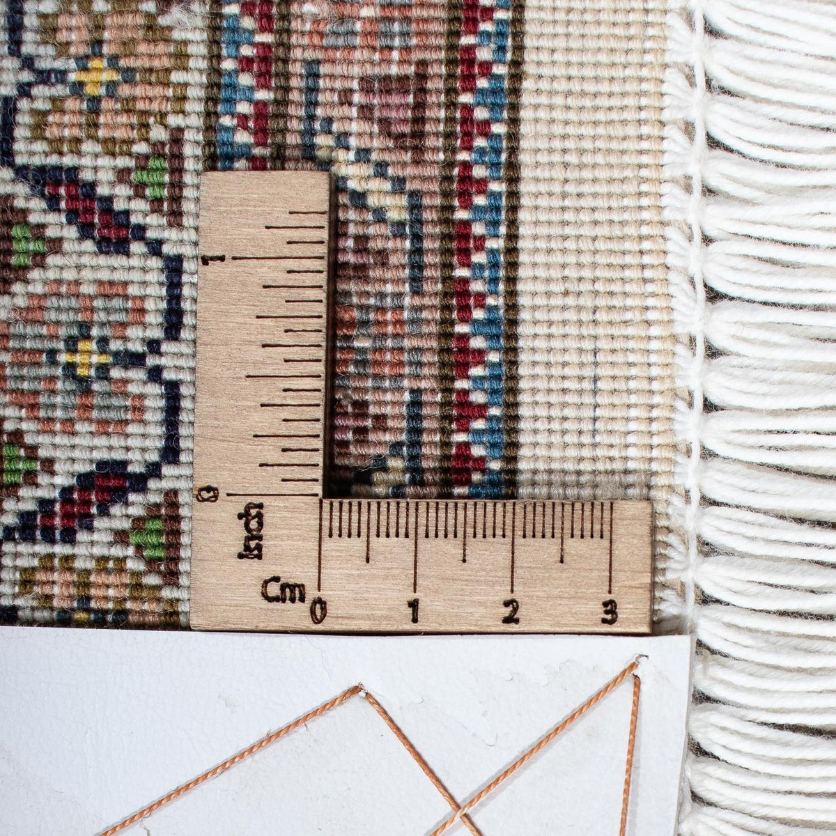 Dywan perski - Tabriz - 305 x 202 cm - beżowy