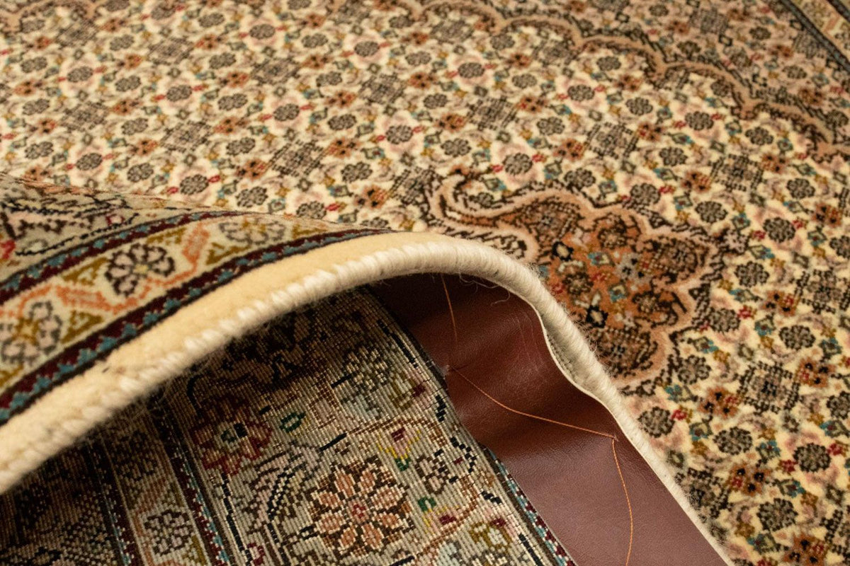 Dywan perski - Tabriz - Królewski - 154 x 106 cm - beżowy