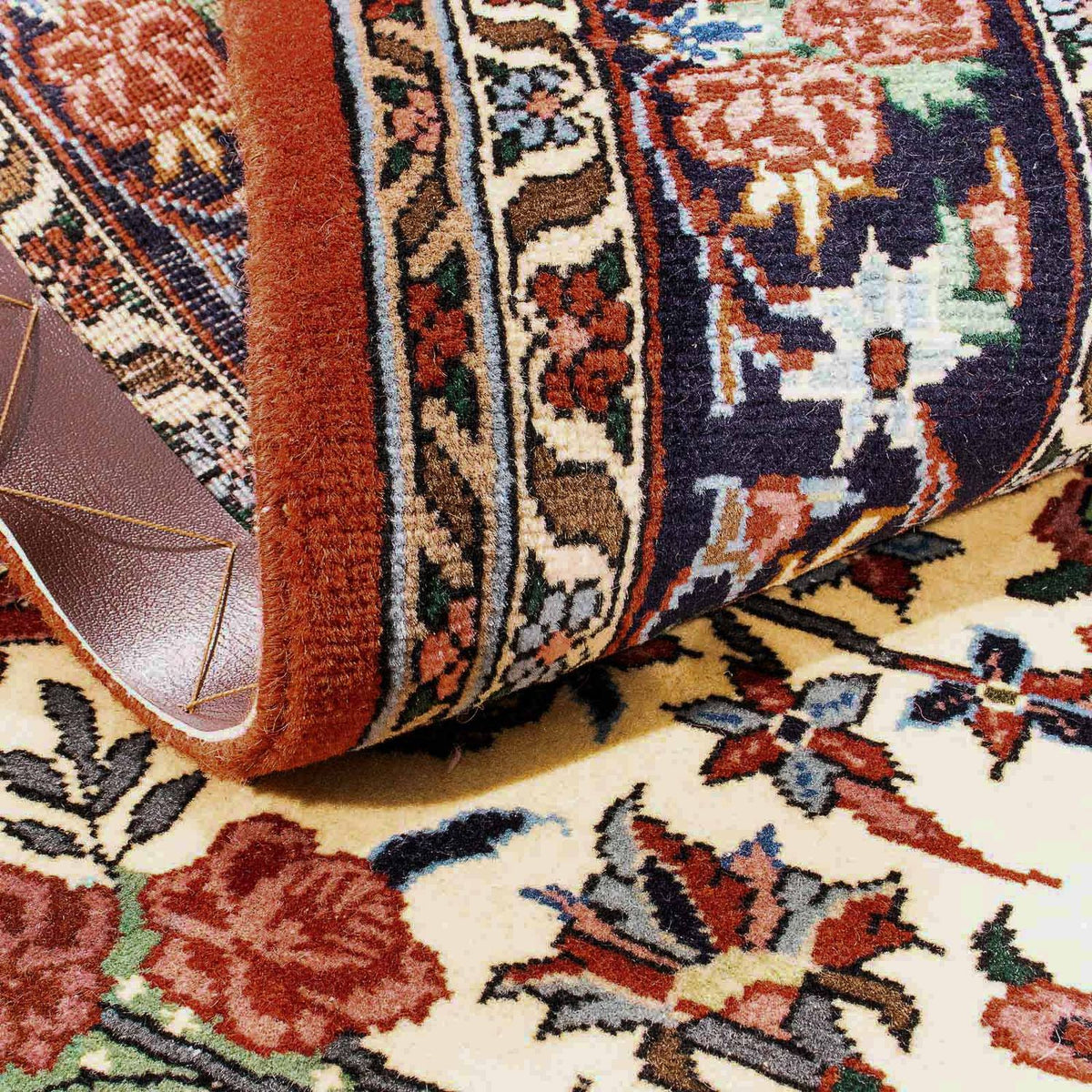 Dywan perski - Bijar - 157 x 112 cm - beżowy