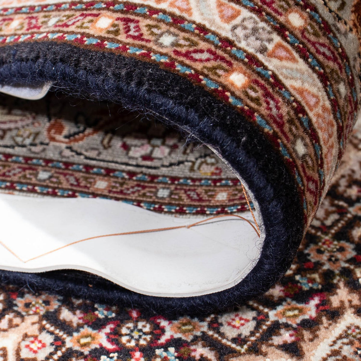 Dywan perski - Tabriz - 187 x 150 cm - jasnobrązowy