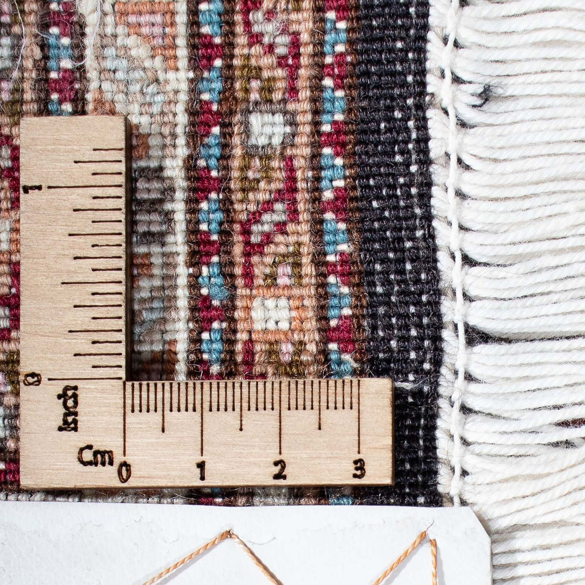 Dywan perski - Tabriz - 187 x 150 cm - jasnobrązowy