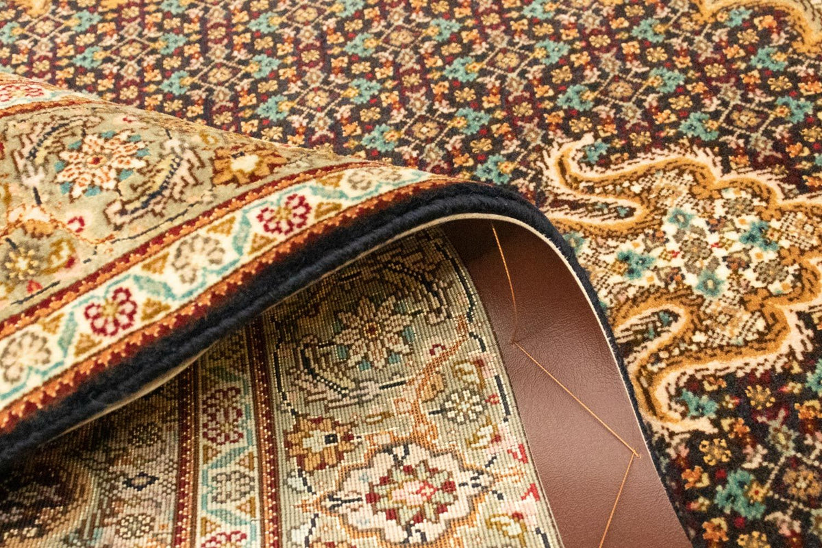 Dywan perski - Tabriz - Królewski - 155 x 102 cm - ciemnoniebieski