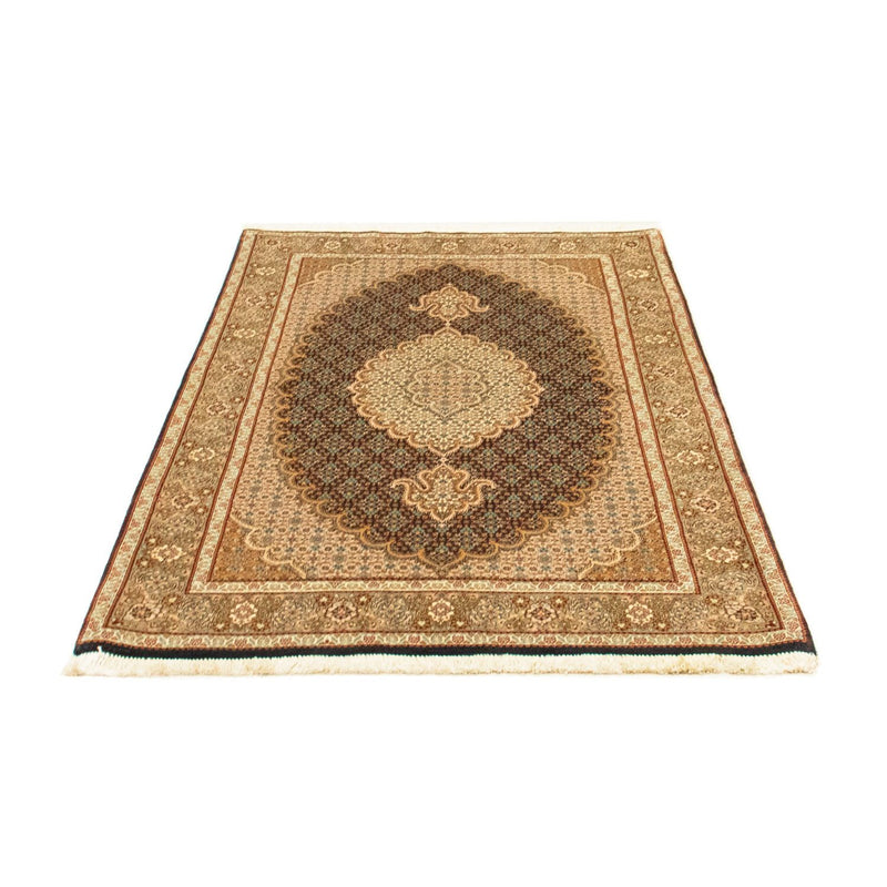 Dywan perski - Tabriz - Królewski - 155 x 102 cm - ciemnoniebieski