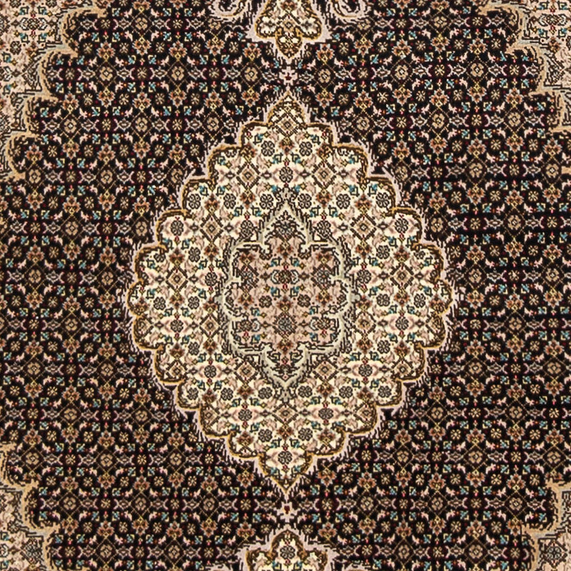 Dywan perski - Tabriz - Królewski - 148 x 100 cm - ciemnoniebieski